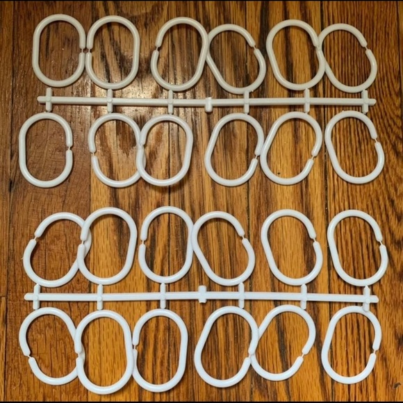 Other - Shower curtain hooks